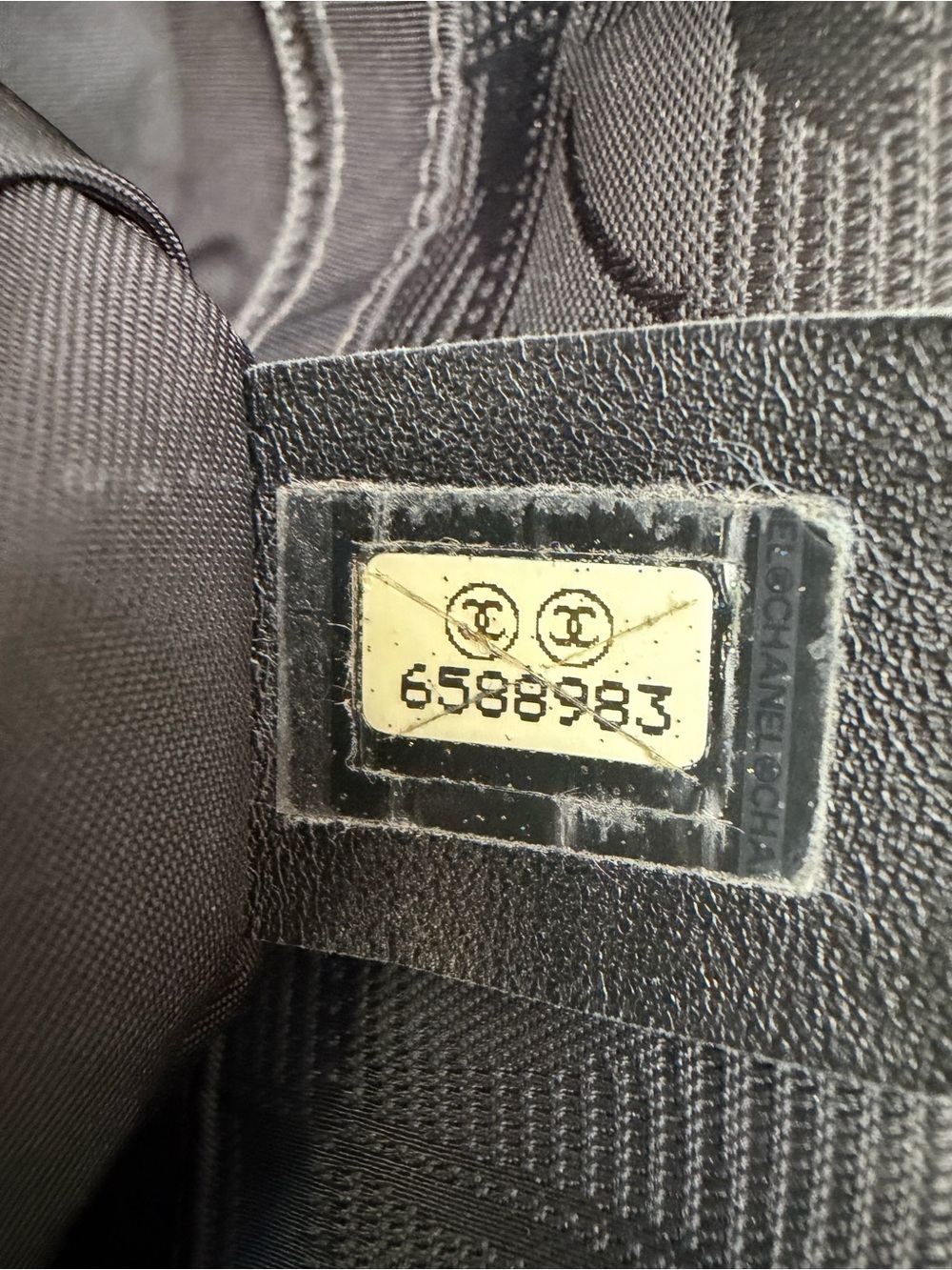 ✨CHANEL Black New Travel Line Tote Bag Authentic | Certificate of Authenticity - Picture 14 of 16